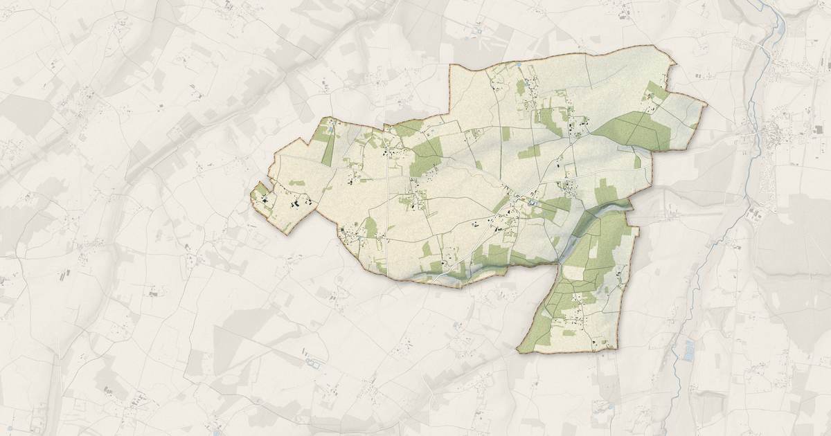 Portrait cartographique de Bois-Normand-près-Lyre : relief, eau, forêts, bâti et voies, calculés à partir des données de l'IGN
