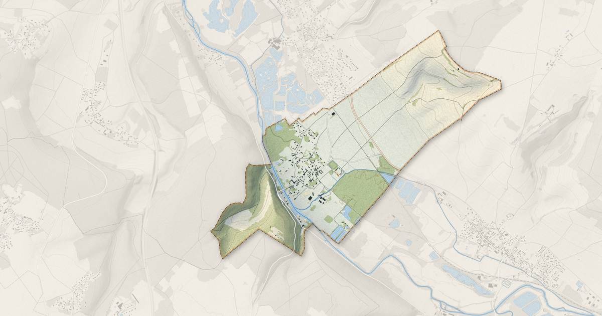 Portrait cartographique de Cailly-sur-Eure : relief, eau, forêts, bâti et voies, calculés à partir des données de l'IGN