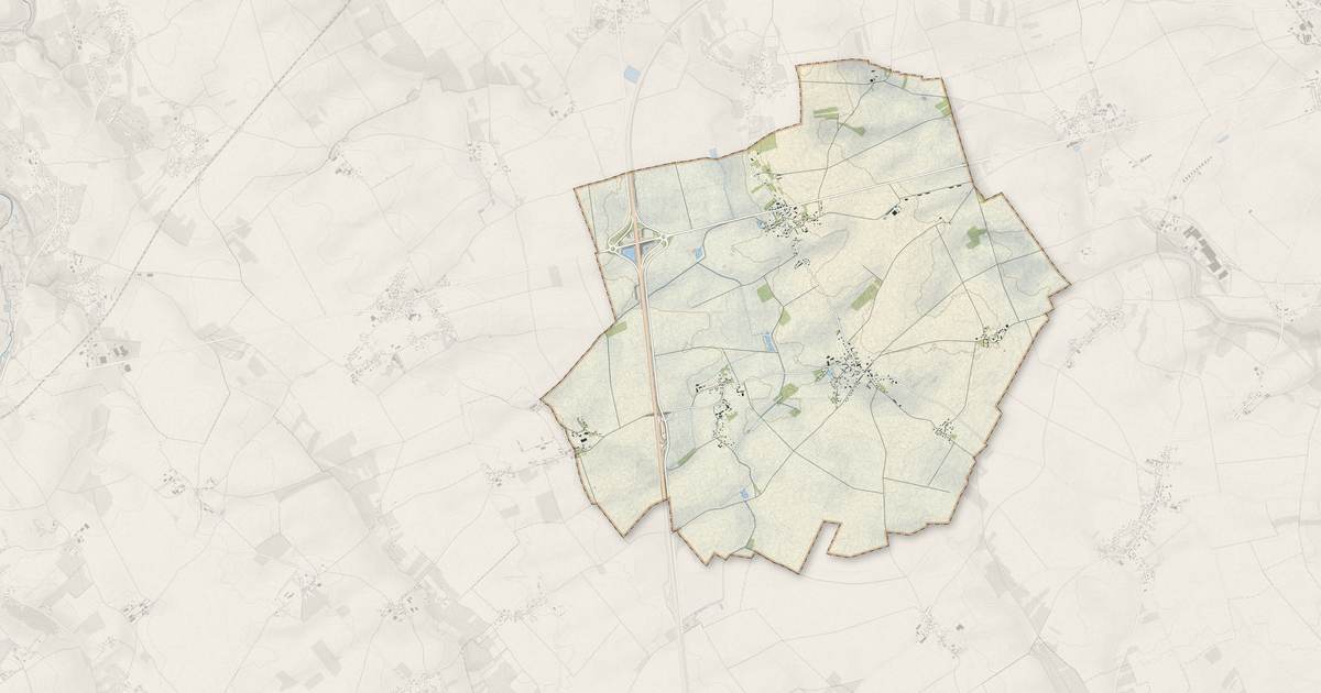 Portrait cartographique de Chavigny-Bailleul : relief, eau, forêts, bâti et voies, calculés à partir des données de l'IGN