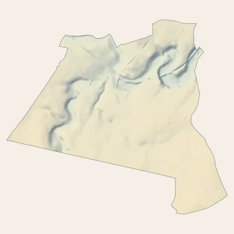Conches-en-Ouche : relief