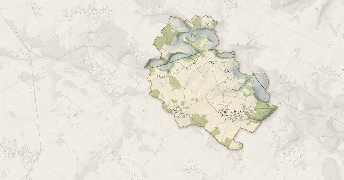 Portrait cartographique de Le Cormier : relief, eau, forêts, bâti et voies, calculés à partir des données de l'IGN