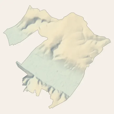 Clef Vallée d'Eure : relief