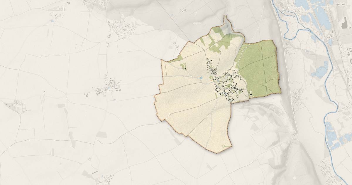 Portrait cartographique de Épieds : relief, eau, forêts, bâti et voies, calculés à partir des données de l'IGN