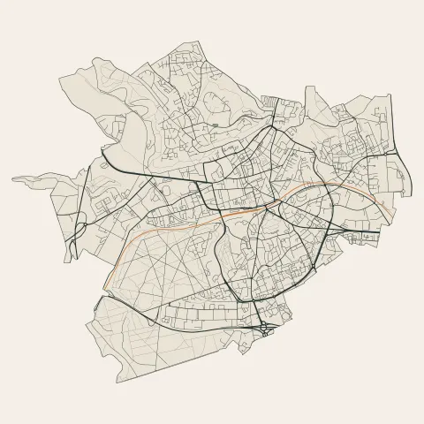 Évreux : voies
