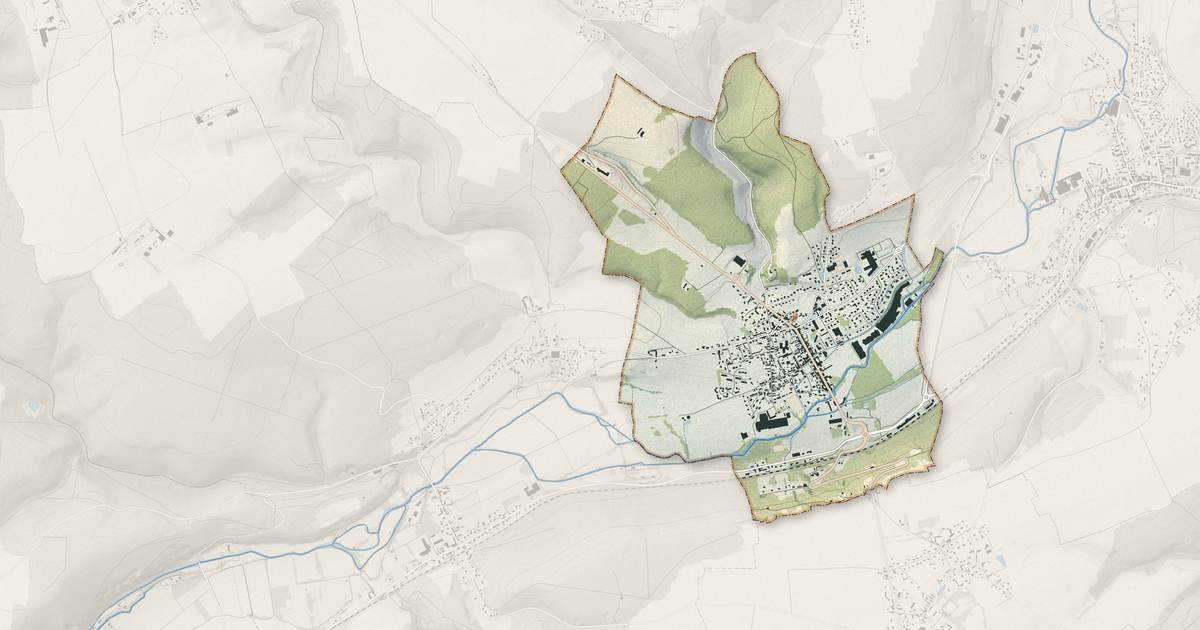 Portrait cartographique de Fleury-sur-Andelle : relief, eau, forêts, bâti et voies, calculés à partir des données de l'IGN
