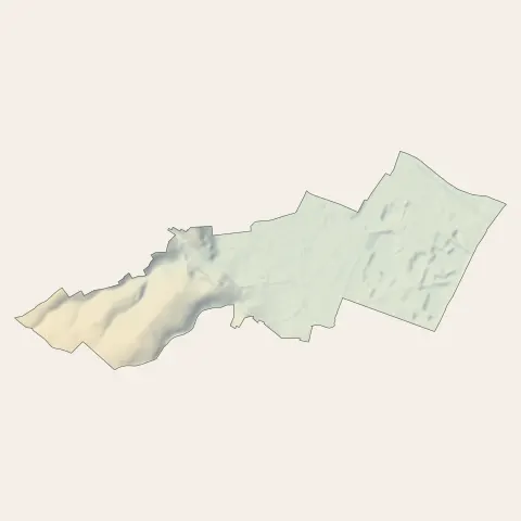 Gaillon : relief