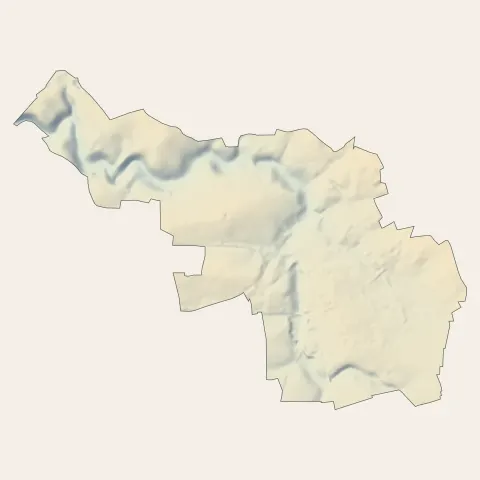 Le Neubourg : relief