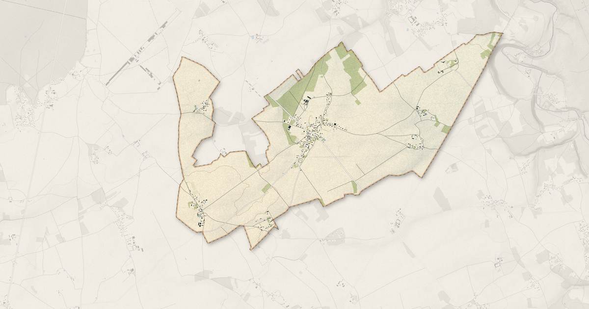 Portrait cartographique de Nogent-le-Sec : relief, eau, forêts, bâti et voies, calculés à partir des données de l'IGN