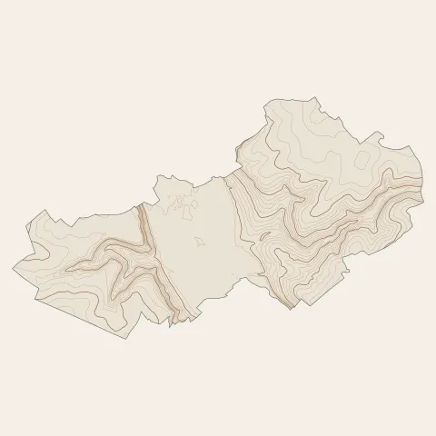 Pacy-sur-Eure : courbes de niveau