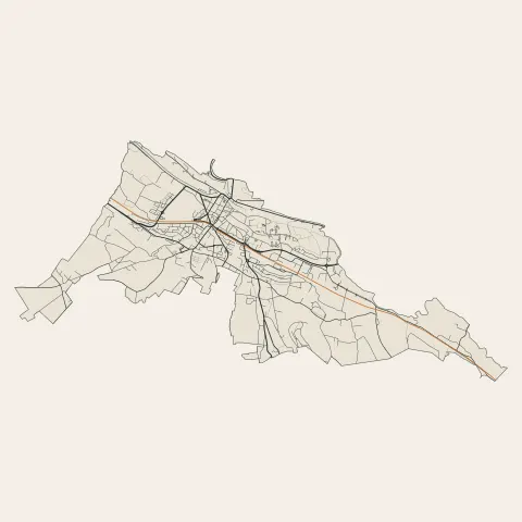 Pont-Audemer : voies