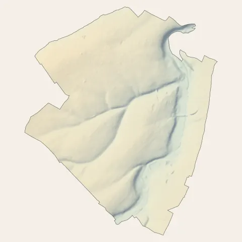 Rugles : relief