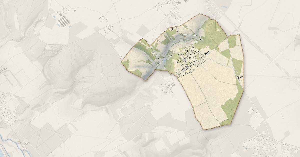 Portrait cartographique de Sainte-Colombe-près-Vernon : relief, eau, forêts, bâti et voies, calculés à partir des données de l'IGN