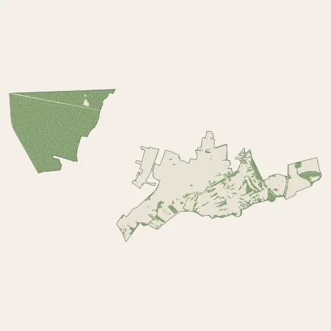 Le Vaudreuil : bois, forêts et landes