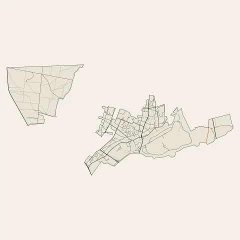 Le Vaudreuil : voies