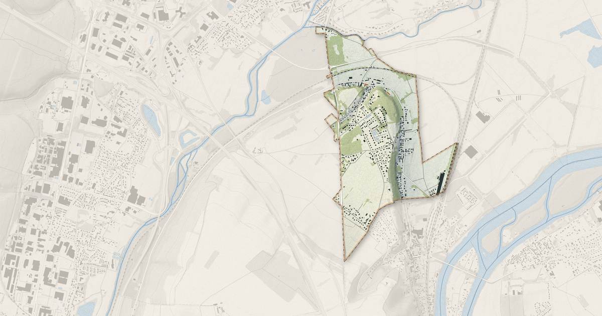 Portrait cartographique de Saint-Étienne-du-Vauvray : relief, eau, forêts, bâti et voies, calculés à partir des données de l'IGN