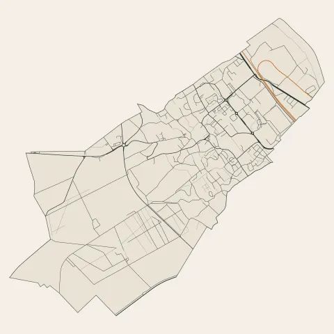 Saint-Marcel : voies