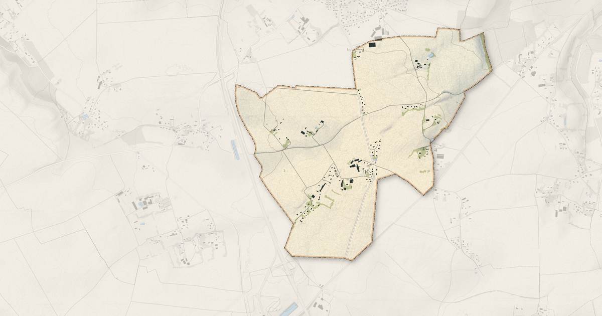 Portrait cartographique de Saint-Philbert-sur-Boissey : relief, eau, forêts, bâti et voies, calculés à partir des données de l'IGN