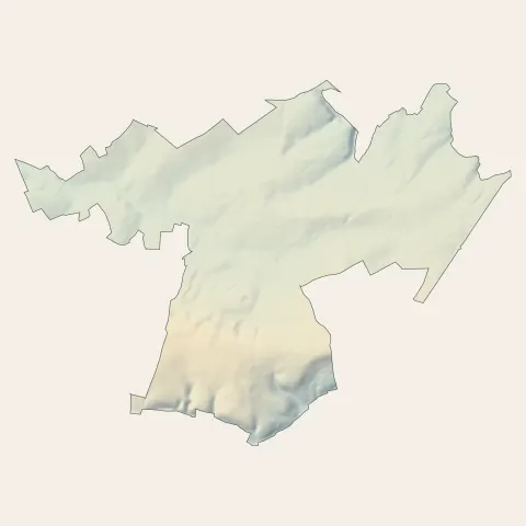 Le Thuit de l'Oison : relief