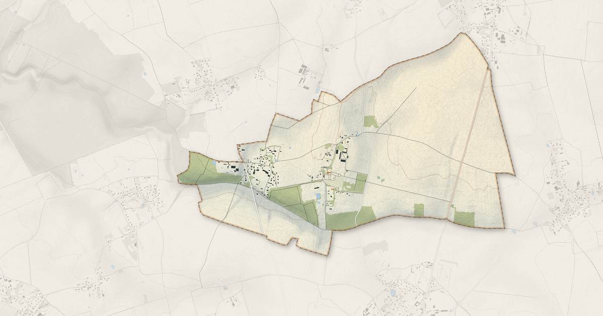 Portrait cartographique de Le Troncq : relief, eau, forêts, bâti et voies, calculés à partir des données de l'IGN