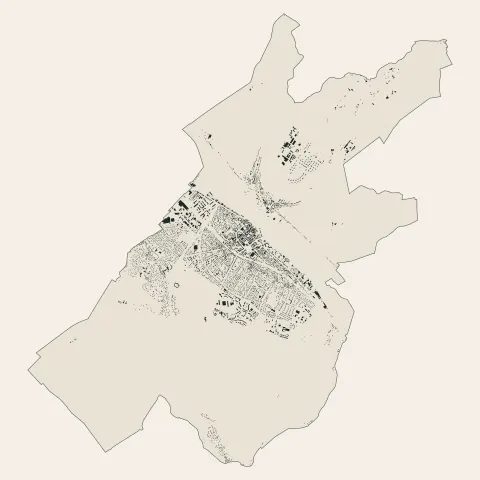 Vernon : bâti