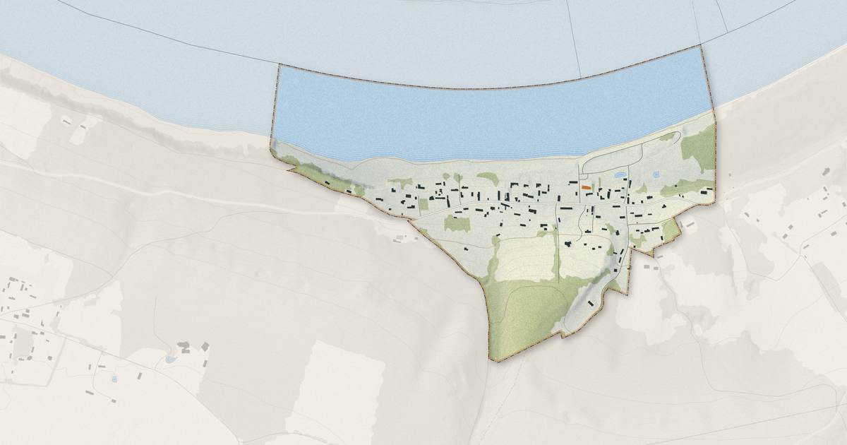 Portrait cartographique de Vieux-Port : relief, eau, forêts, bâti et voies, calculés à partir des données de l'IGN