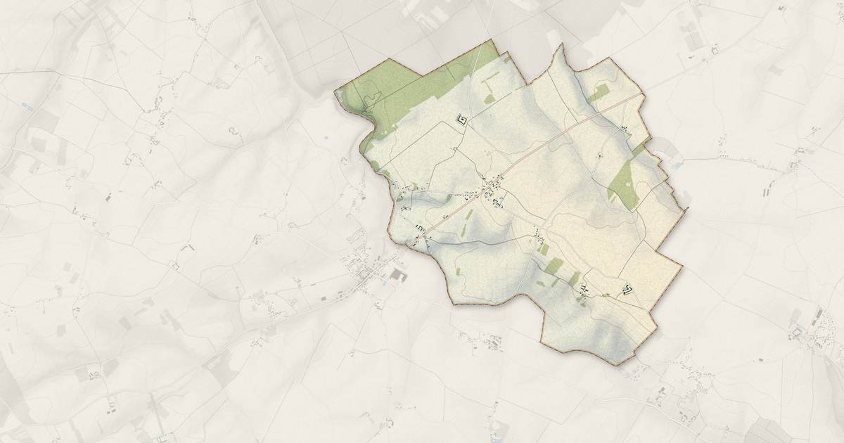Portrait cartographique de Ardelles : relief, eau, forêts, bâti et voies, calculés à partir des données de l'IGN