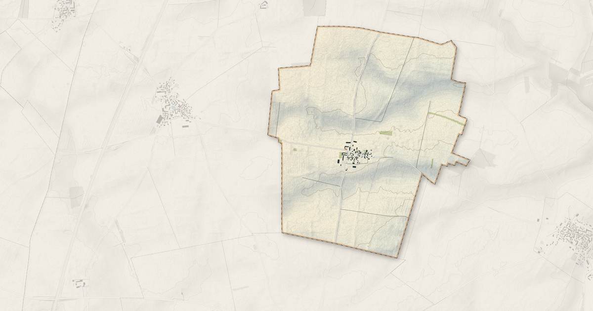 Portrait cartographique de Ardelu : relief, eau, forêts, bâti et voies, calculés à partir des données de l'IGN