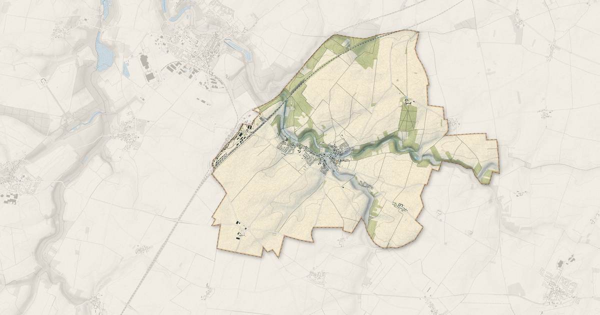 Portrait cartographique de Aunay-sous-Auneau : relief, eau, forêts, bâti et voies, calculés à partir des données de l'IGN