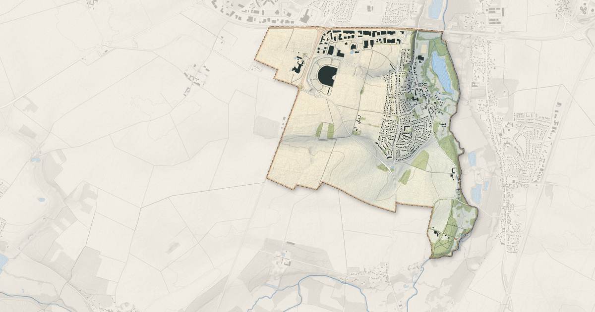 Portrait cartographique de Barjouville : relief, eau, forêts, bâti et voies, calculés à partir des données de l'IGN