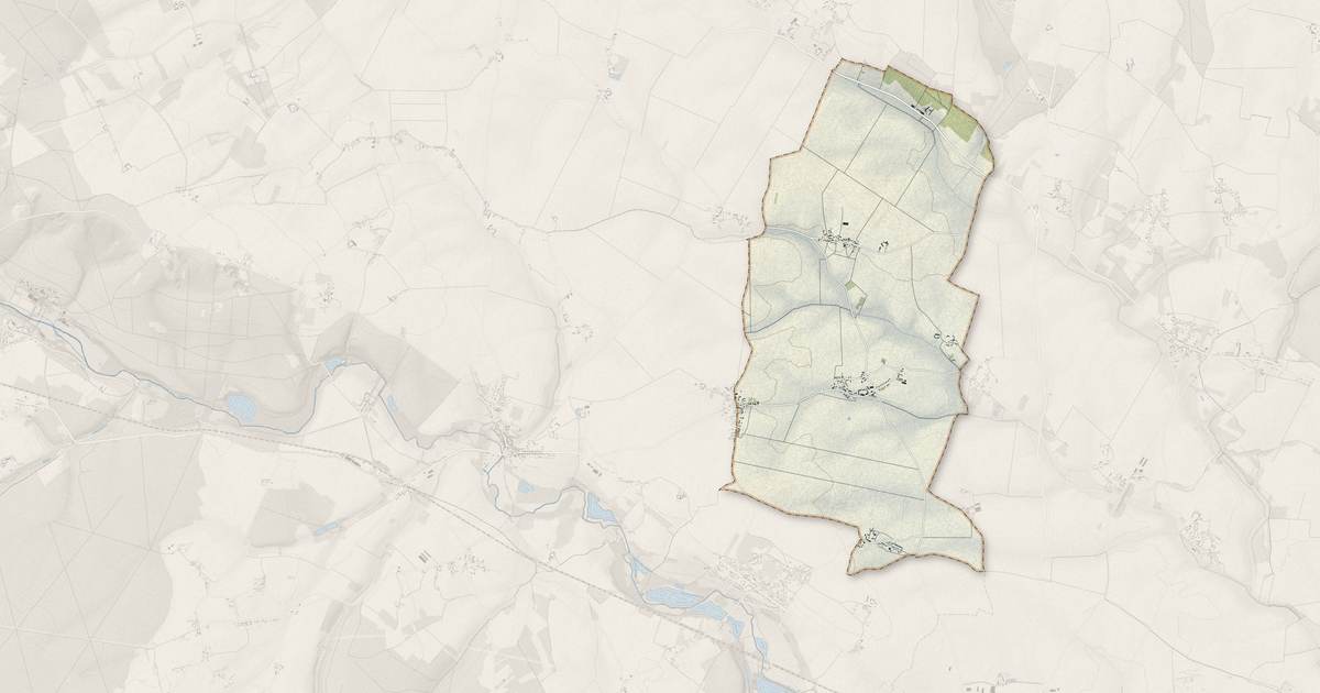 Portrait cartographique de Billancelles : relief, eau, forêts, bâti et voies, calculés à partir des données de l'IGN