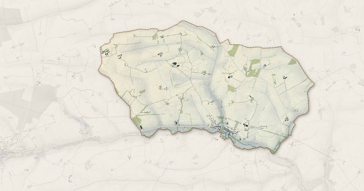 Portrait cartographique de Chapelle-Royale : relief, eau, forêts, bâti et voies, calculés à partir des données de l'IGN