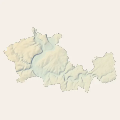 Cloyes-les-Trois-Rivières : relief