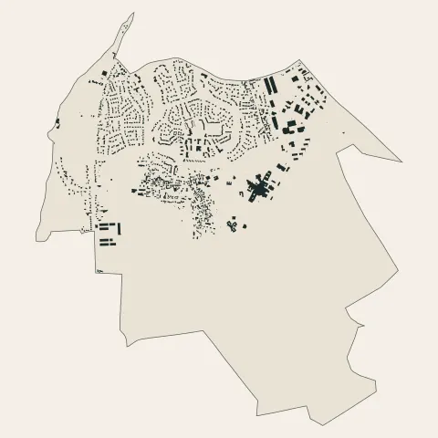 Le Coudray : bâti