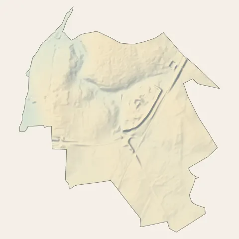 Le Coudray : relief