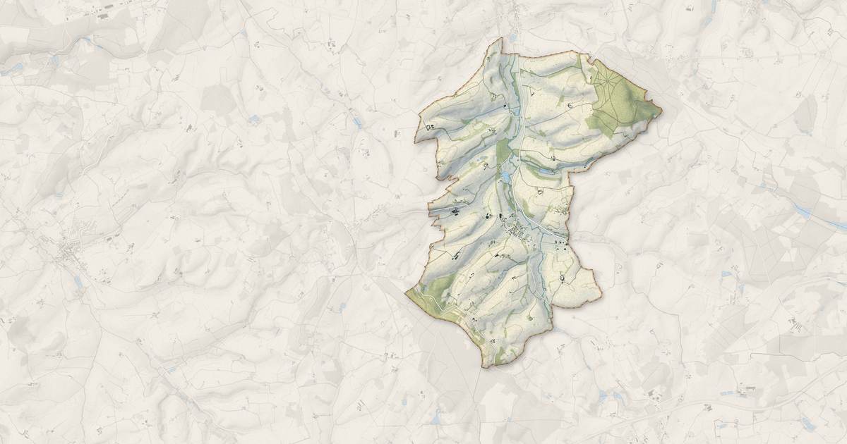 Portrait cartographique de Coudray-au-Perche : relief, eau, forêts, bâti et voies, calculés à partir des données de l'IGN