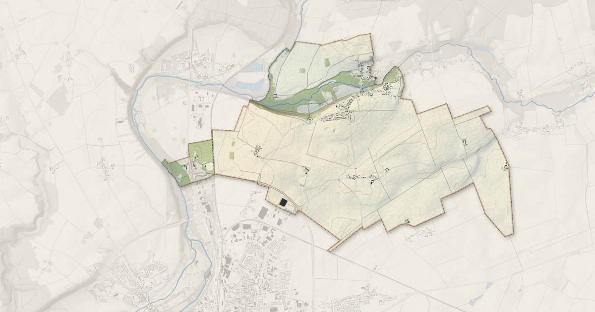 Portrait cartographique de Donnemain-Saint-Mamès : relief, eau, forêts, bâti et voies, calculés à partir des données de l'IGN