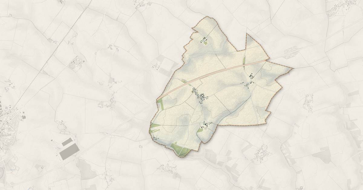 Portrait cartographique de Épeautrolles : relief, eau, forêts, bâti et voies, calculés à partir des données de l'IGN