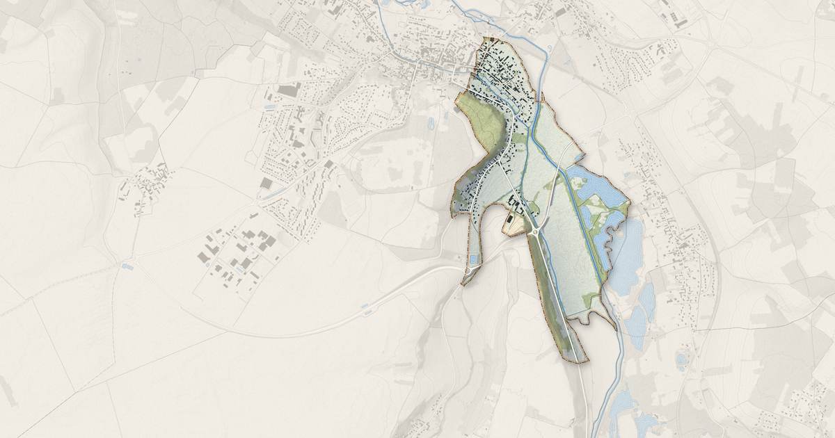 Portrait cartographique de Lormaye : relief, eau, forêts, bâti et voies, calculés à partir des données de l'IGN