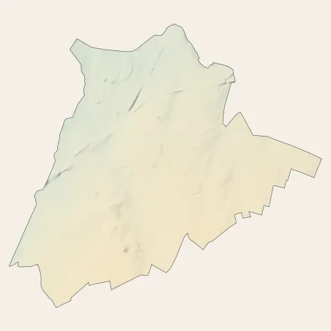 La Loupe : relief