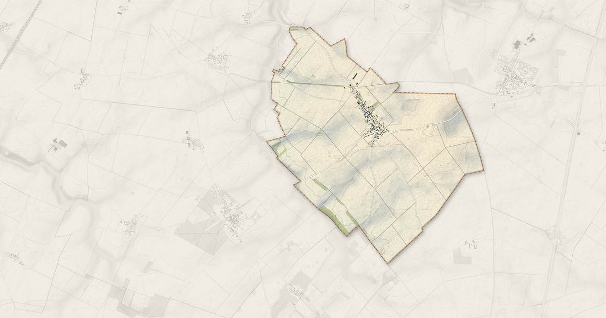 Portrait cartographique de Maisons : relief, eau, forêts, bâti et voies, calculés à partir des données de l'IGN