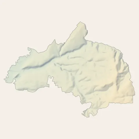 Arcisses : relief