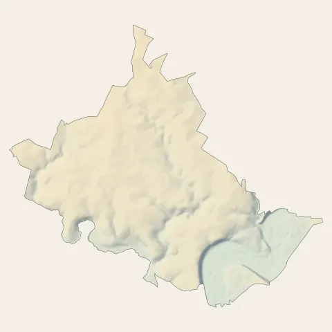 Saint-Denis-Lanneray : relief