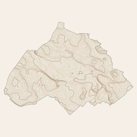Saint-Georges-sur-Eure : courbes de niveau