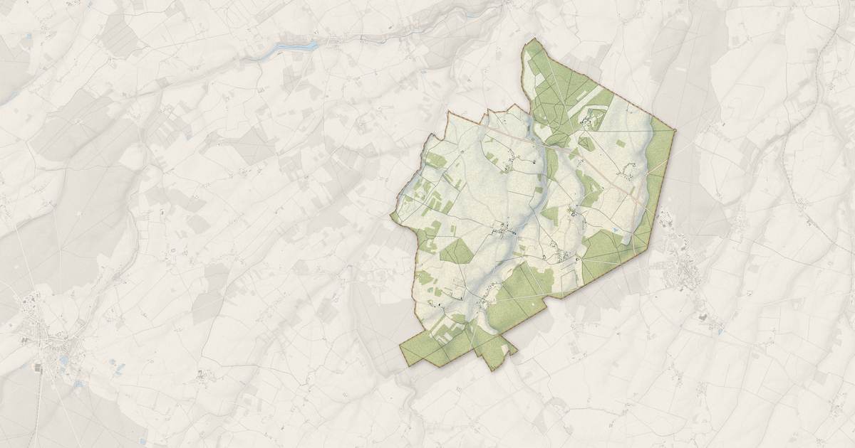 Portrait cartographique de Saint-Maixme-Hauterive : relief, eau, forêts, bâti et voies, calculés à partir des données de l'IGN