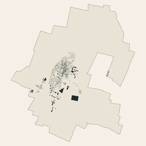 Toury : bâti
