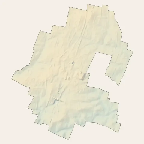 Toury : relief