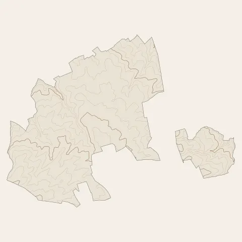 Tremblay-les-Villages : courbes de niveau