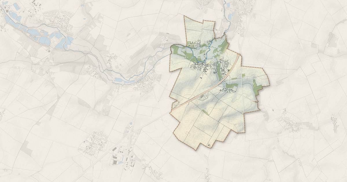 Portrait cartographique de Ver-lès-Chartres : relief, eau, forêts, bâti et voies, calculés à partir des données de l'IGN