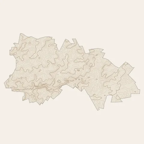 Les Villages Vovéens : courbes de niveau