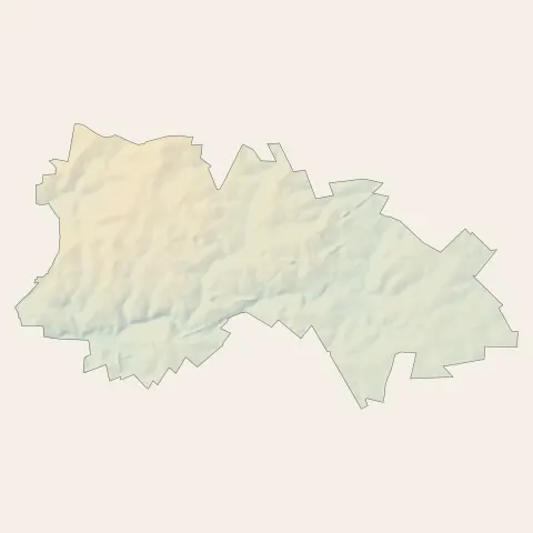 Les Villages Vovéens : relief